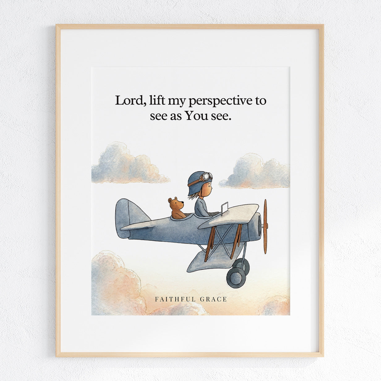 Lift my perspective.