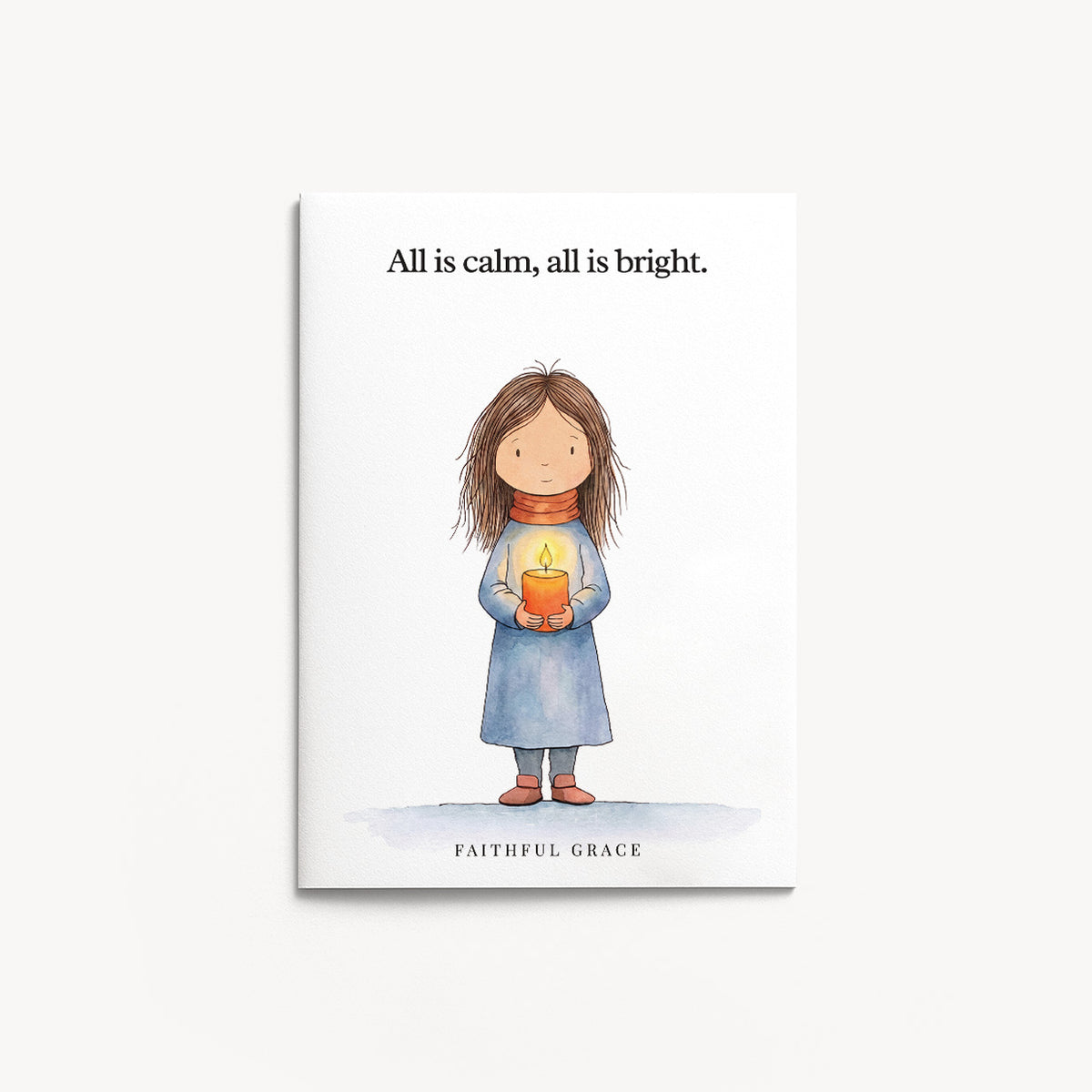 All is calm, all is bright.