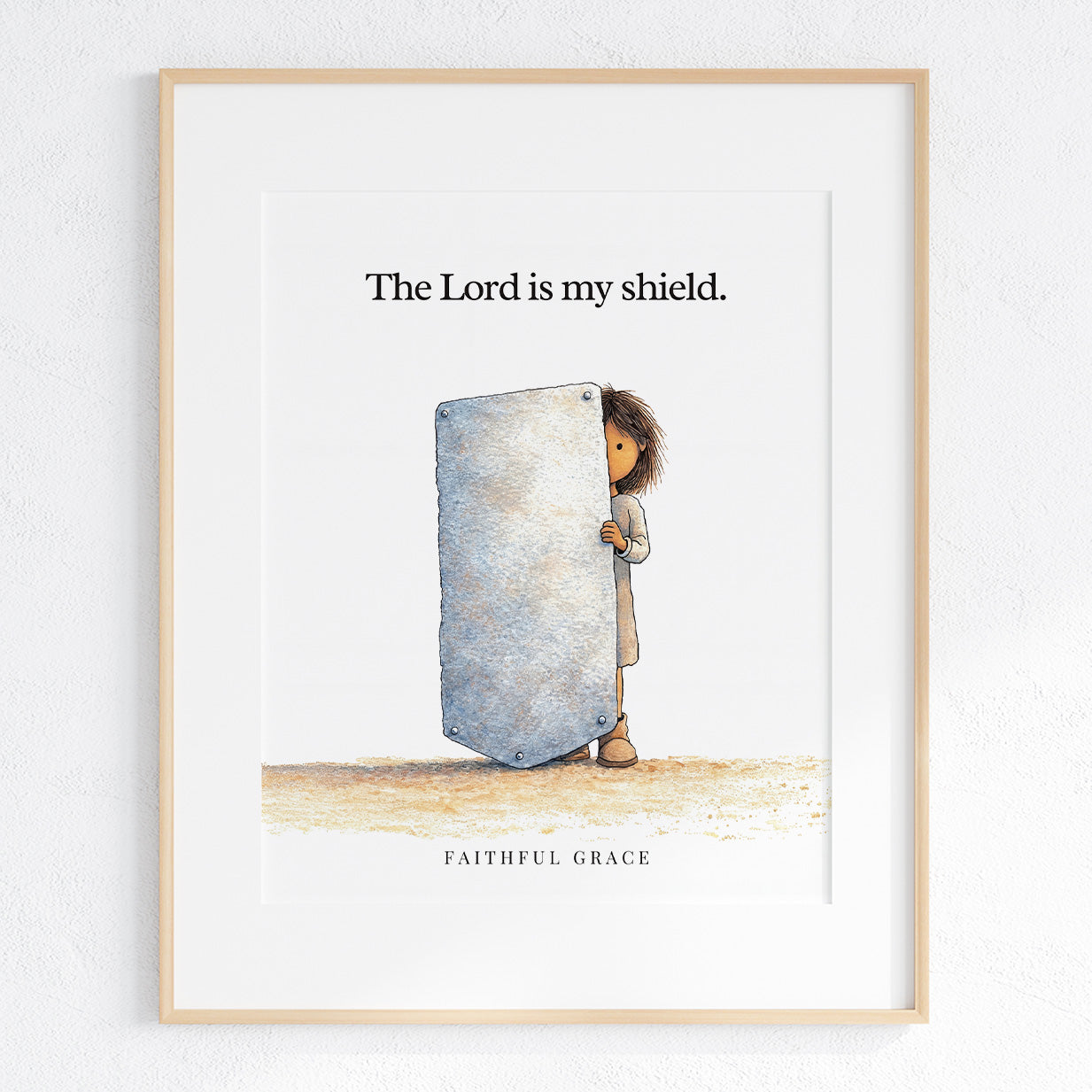 The Lord is my shield.