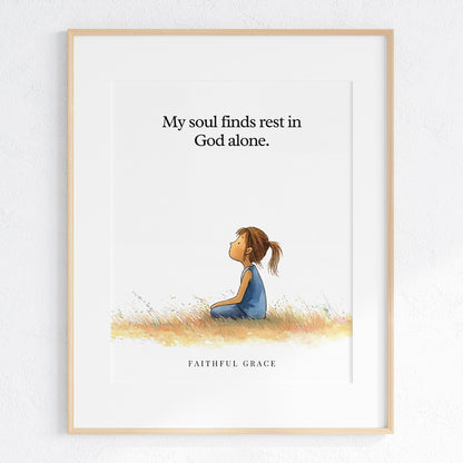 My soul finds rest.