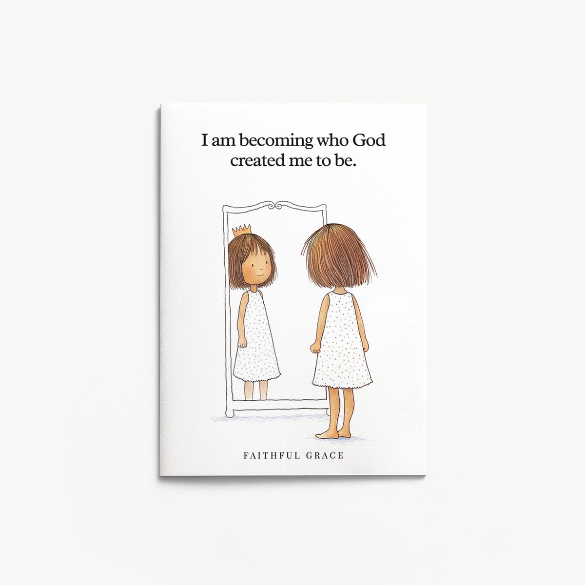 Becoming who God created me to be.