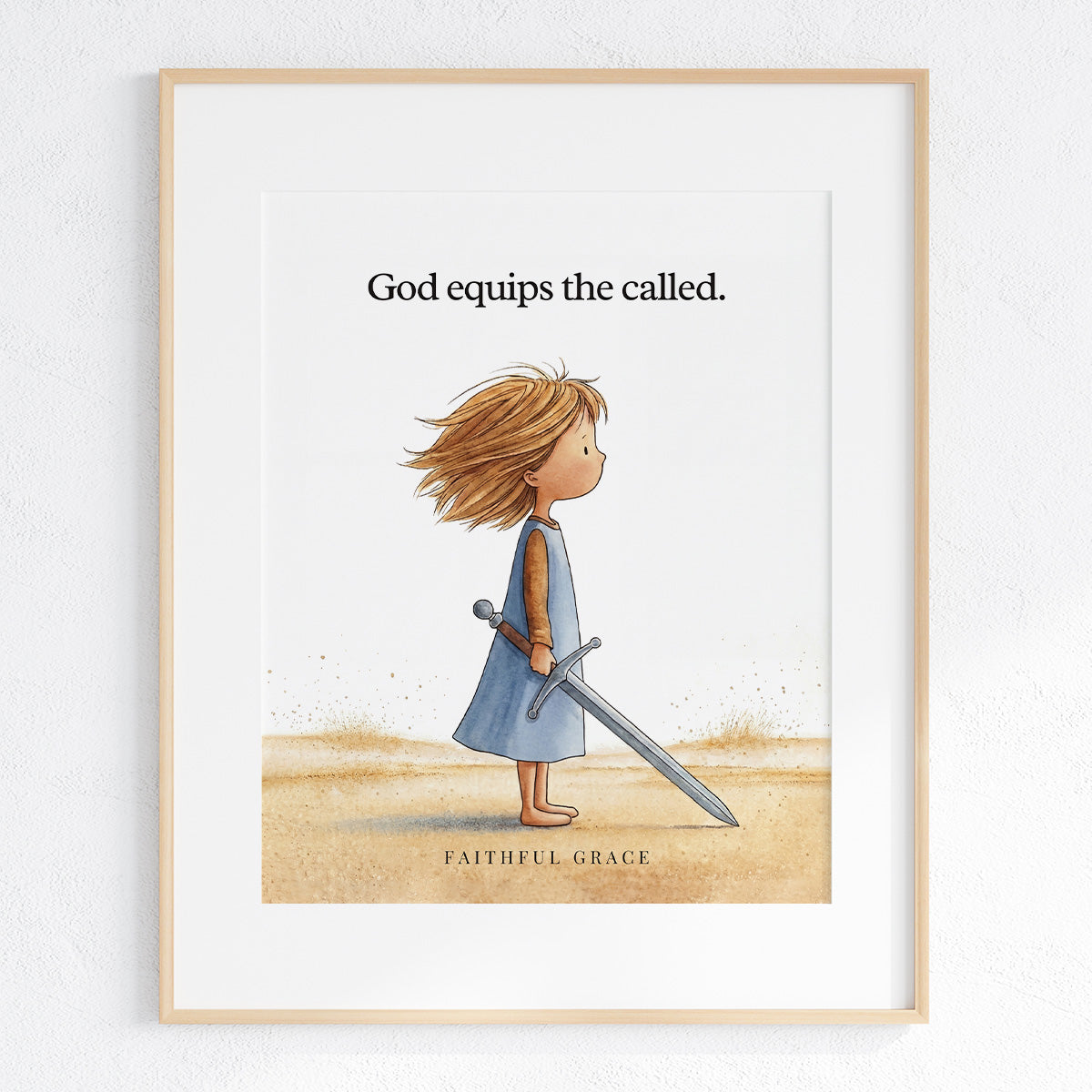 God equips the called.