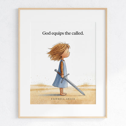 God equips the called.