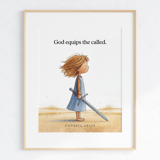 God equips the called.