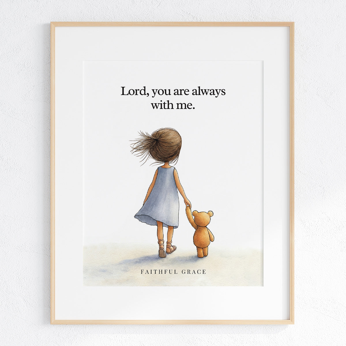 You are always with me.