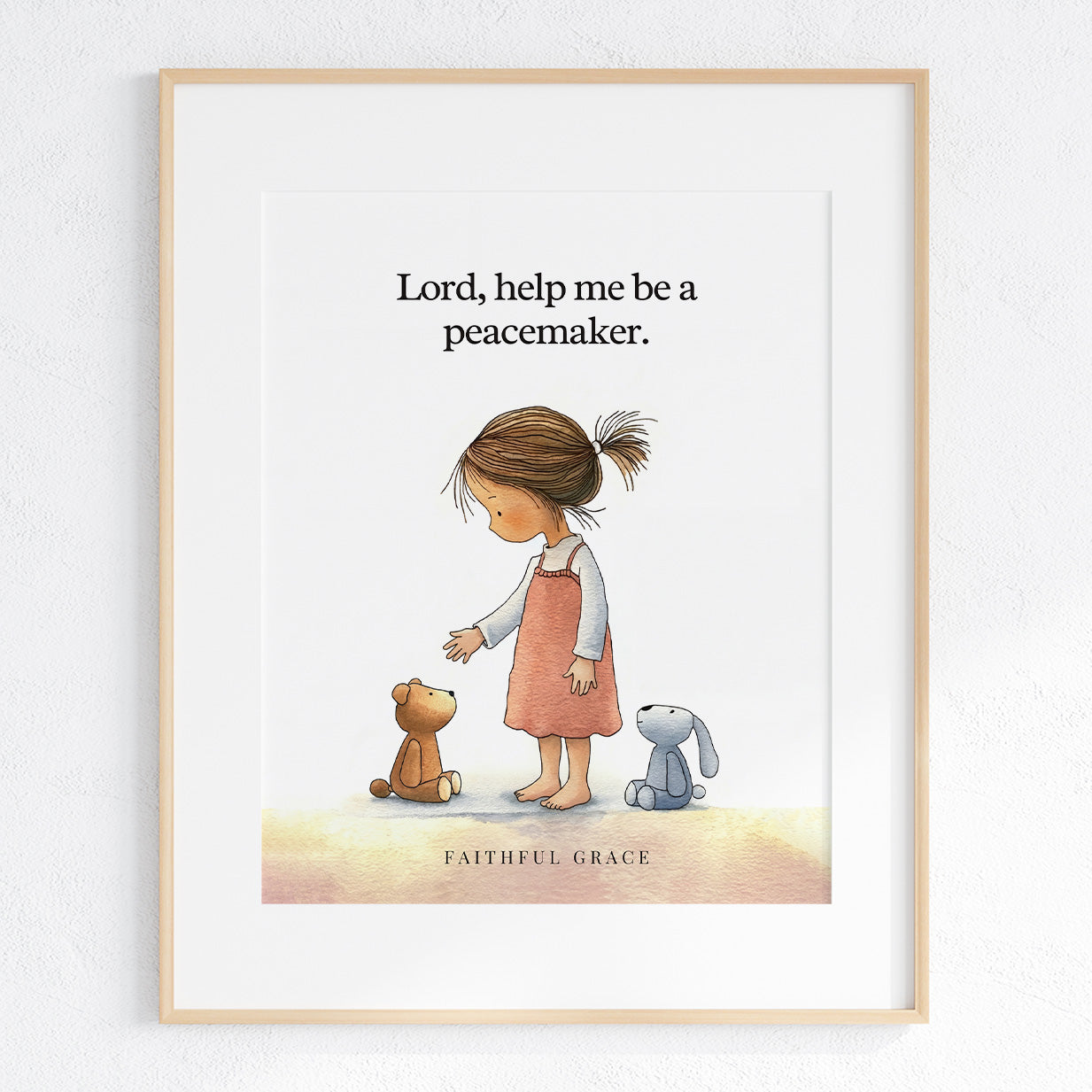 Help me be a peacemaker.
