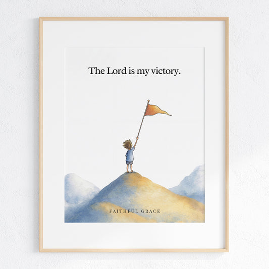 The Lord is my victory.