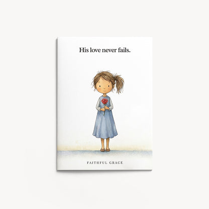 His love never fails.