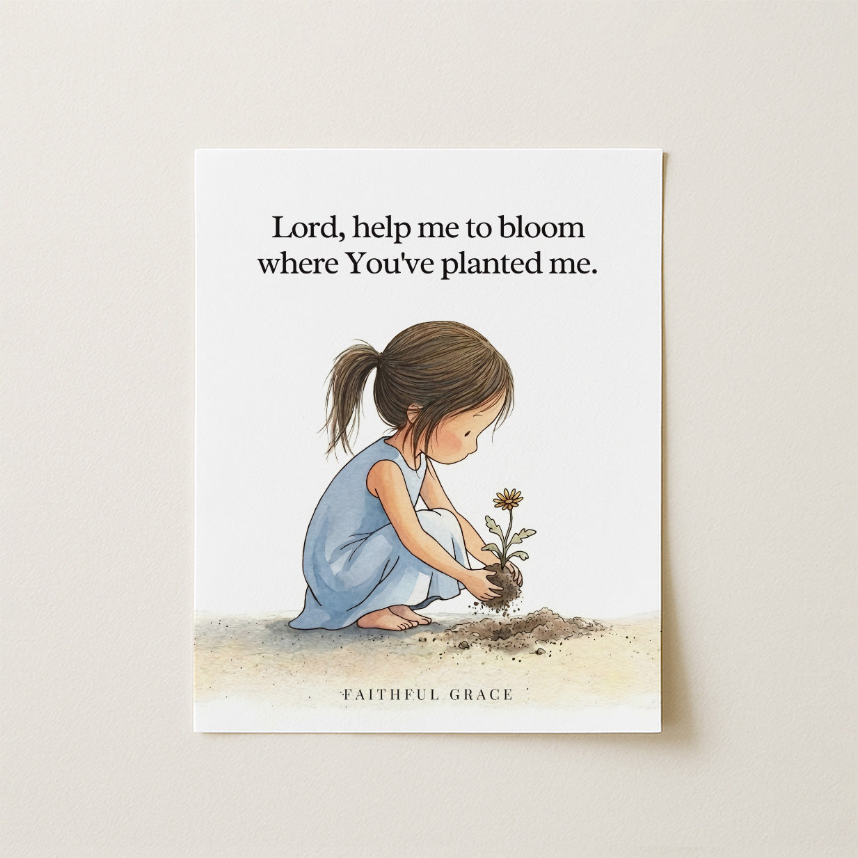 Help me to bloom.