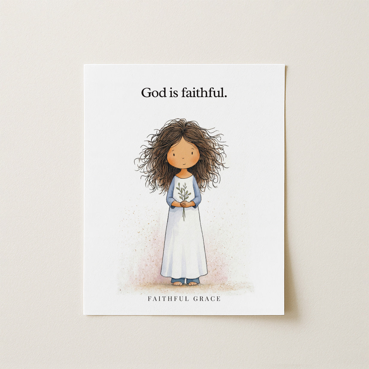 God is faithful.