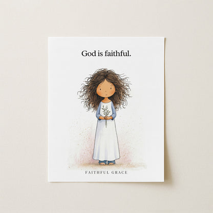 God is faithful.