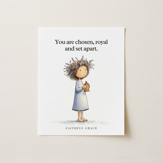 Chosen, royal and set apart.