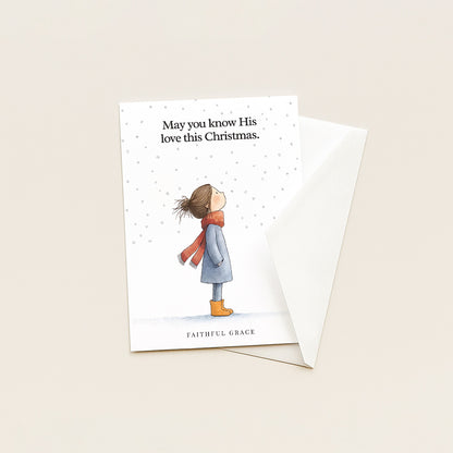 Know His love this Christmas.