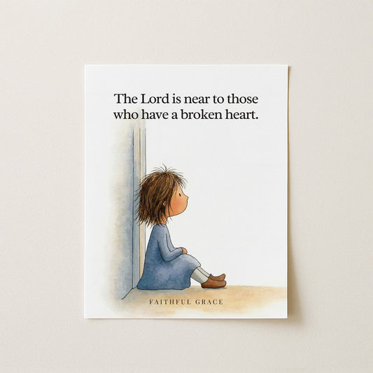 Near to the brokenhearted.