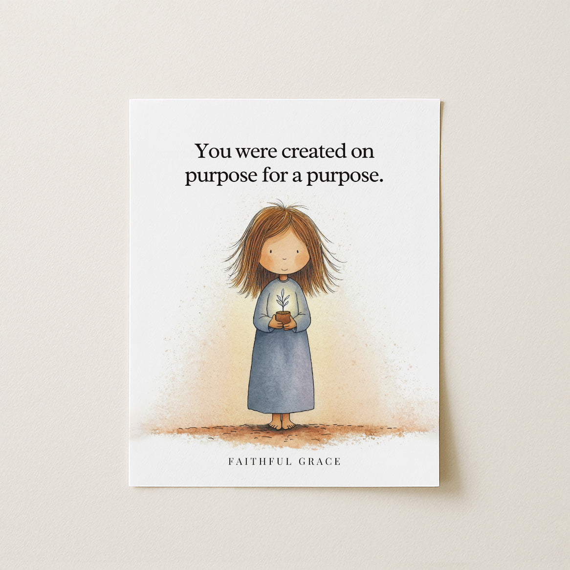 On purpose for a purpose.