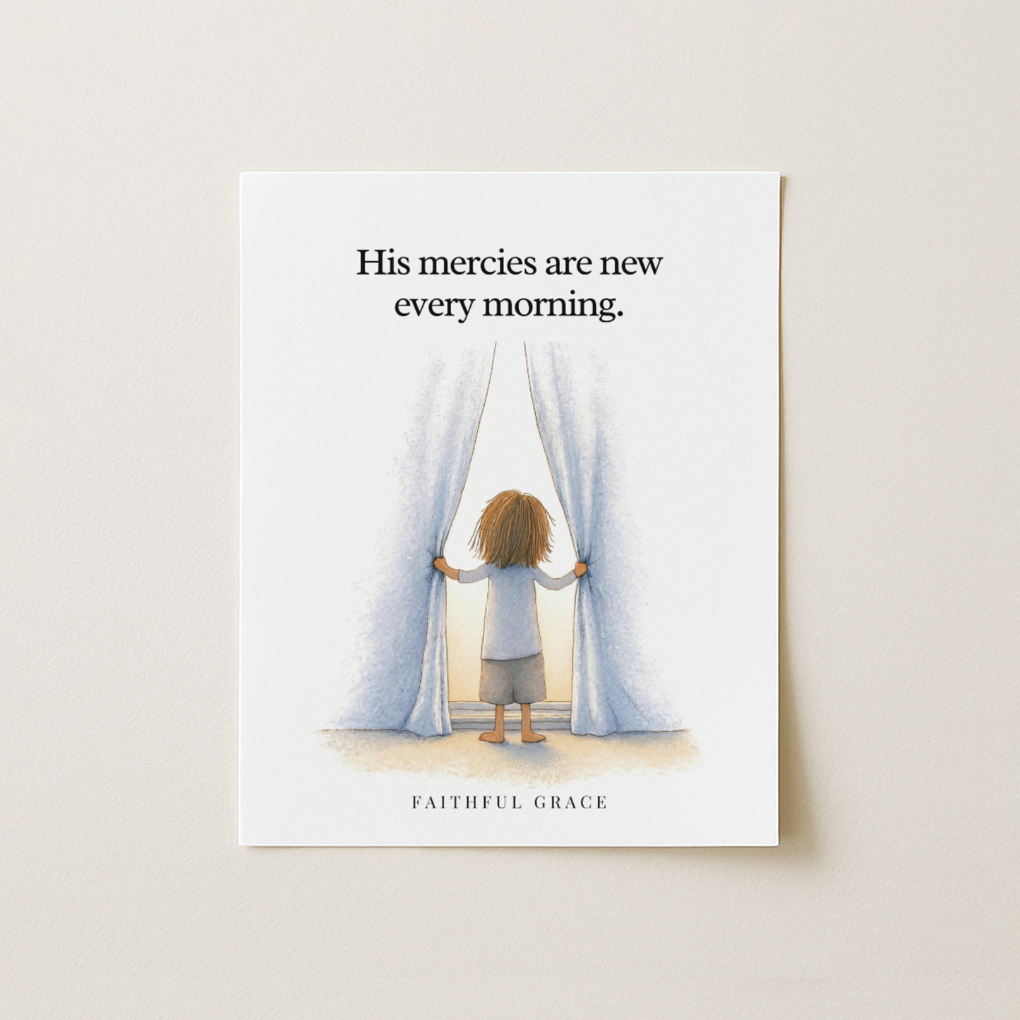 His mercies are new every morning.