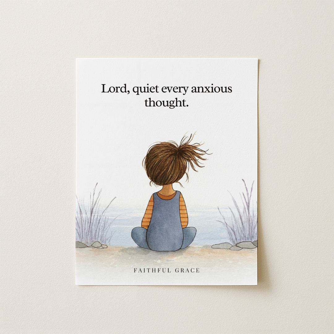 Quiet every anxious thought.