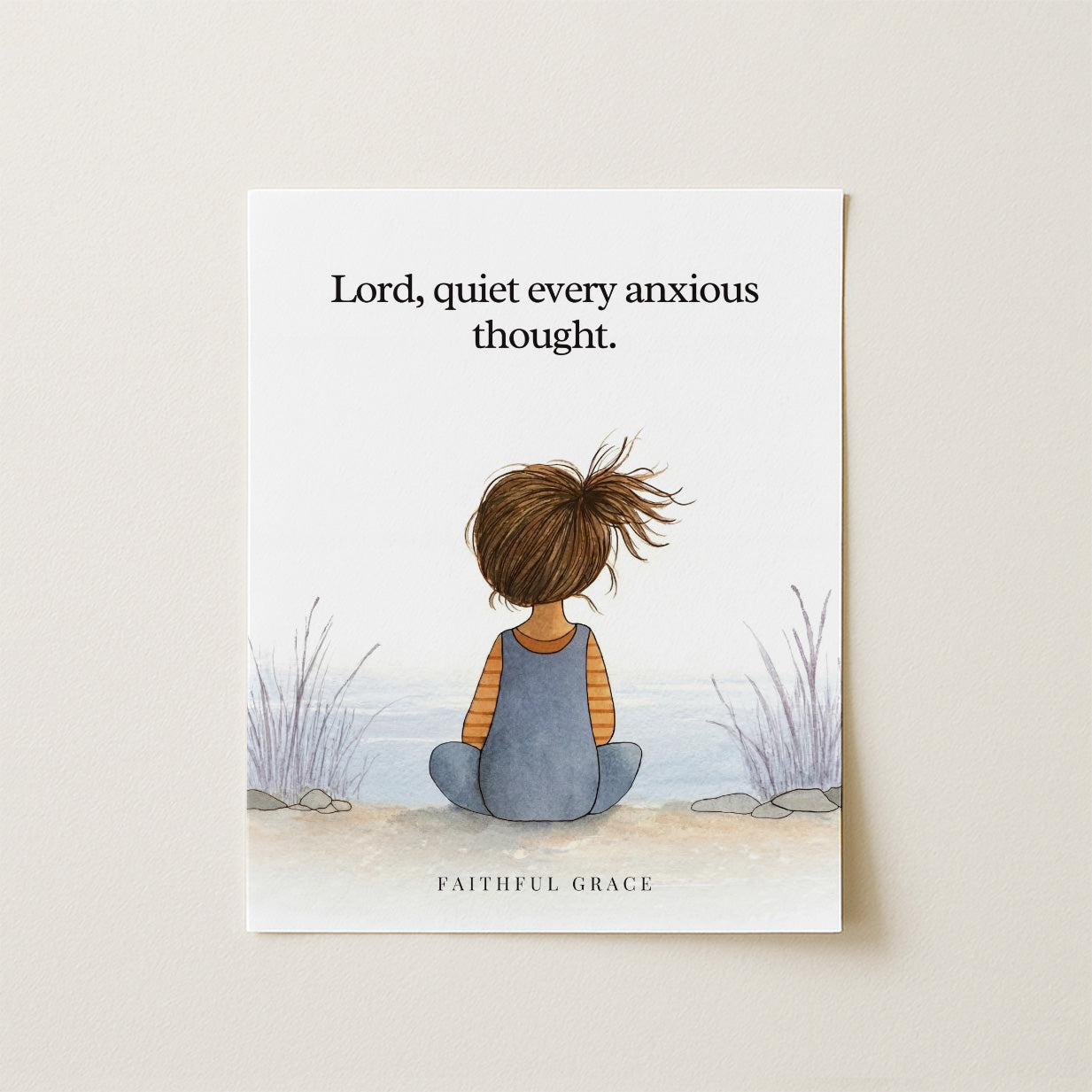 Quiet every anxious thought.