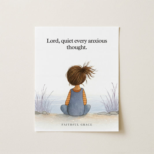 Quiet every anxious thought.