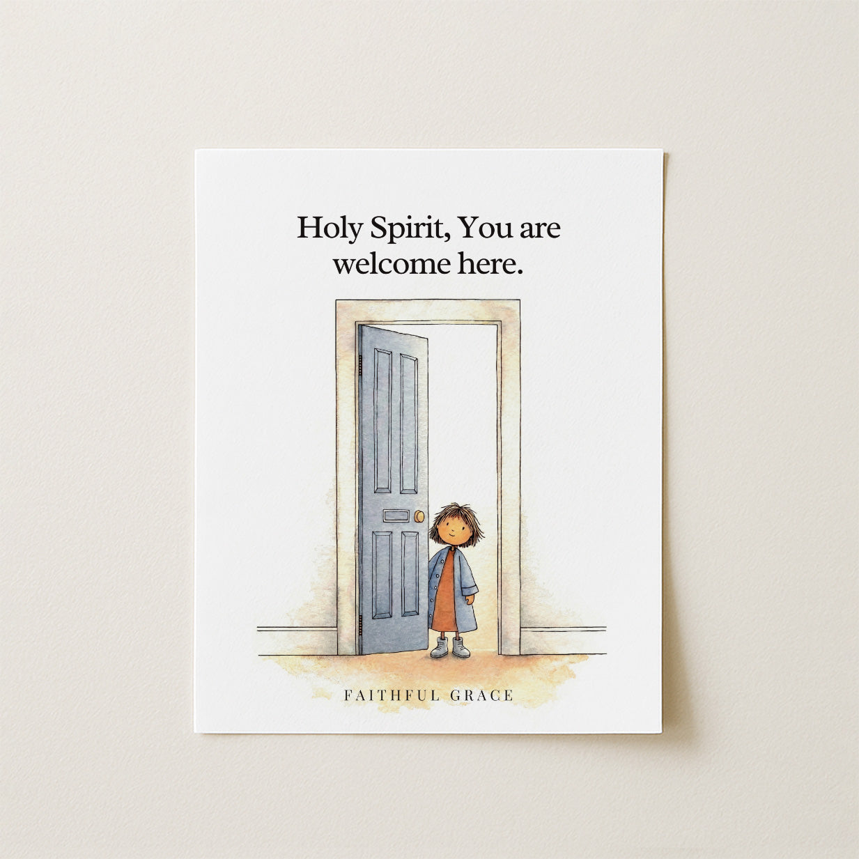 Holy Spirit, You are welcome here.