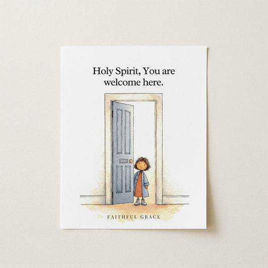 Holy Spirit, You are welcome here.