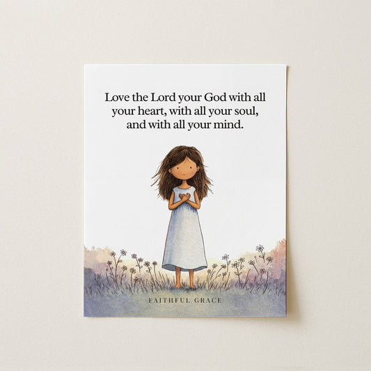 Love the Lord your God.