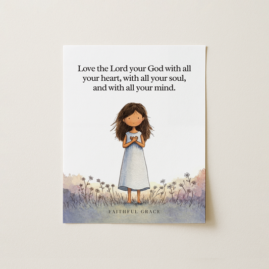 Love the Lord your God.