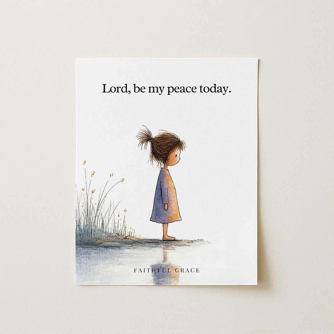Be my peace.