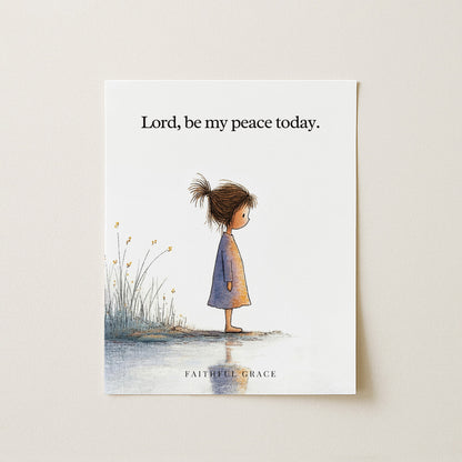 Be my peace.