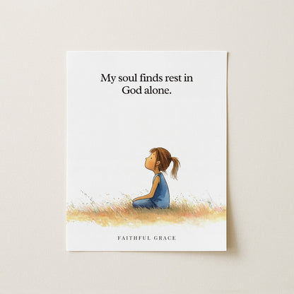 My soul finds rest.