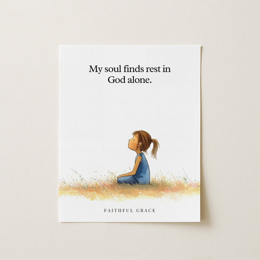 My soul finds rest.