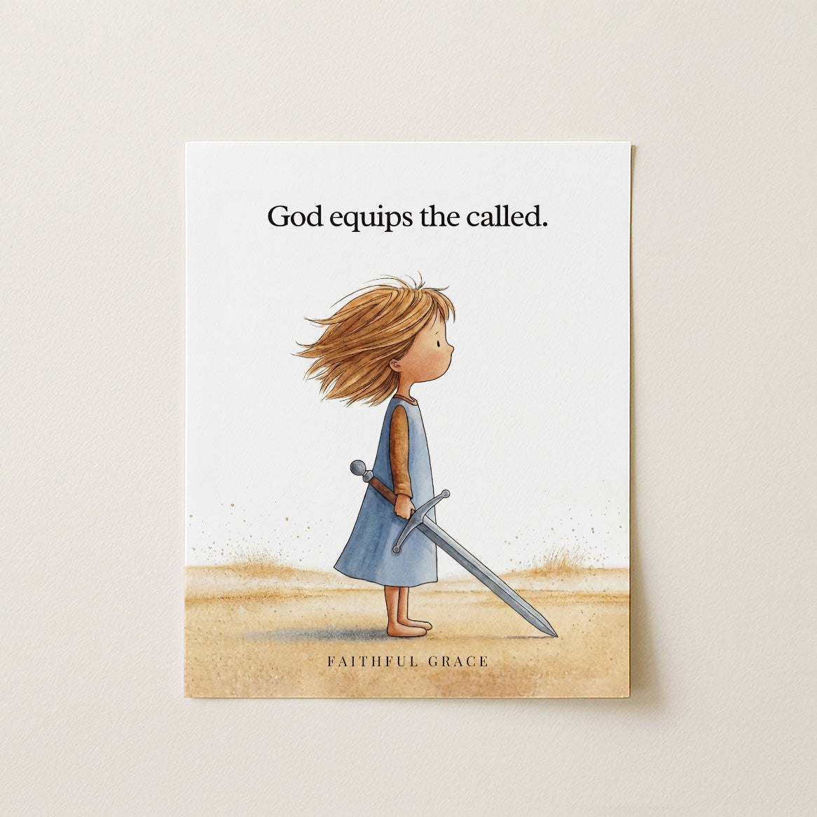 God equips the called.