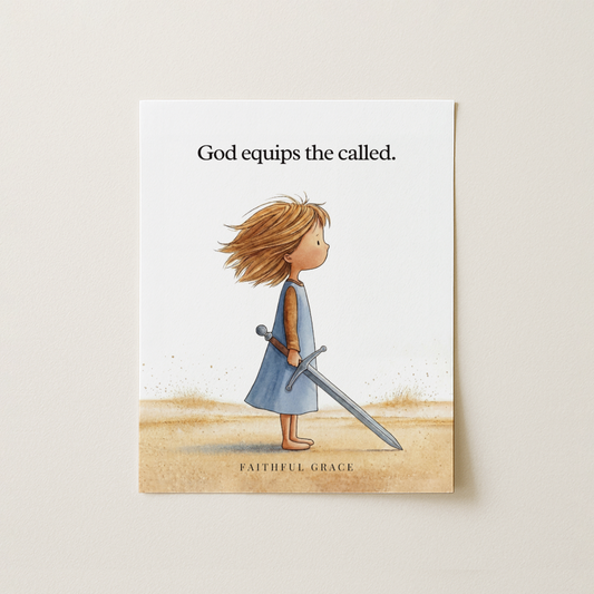 God equips the called.