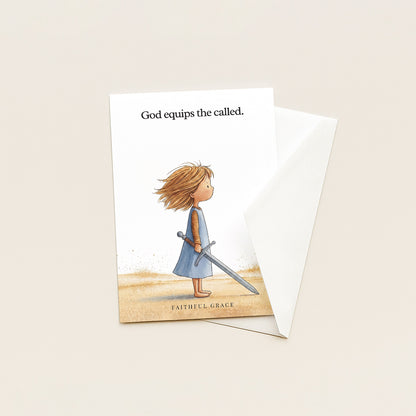 God equips the called.