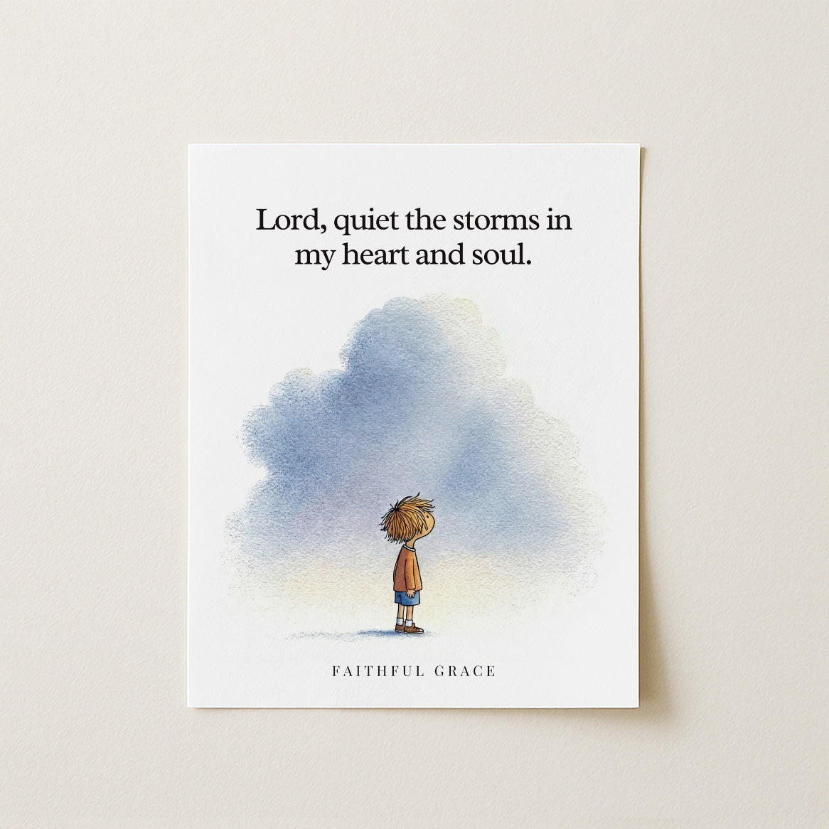 Quiet the storms.