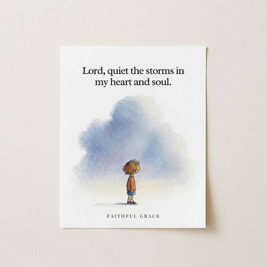 Quiet the storms.