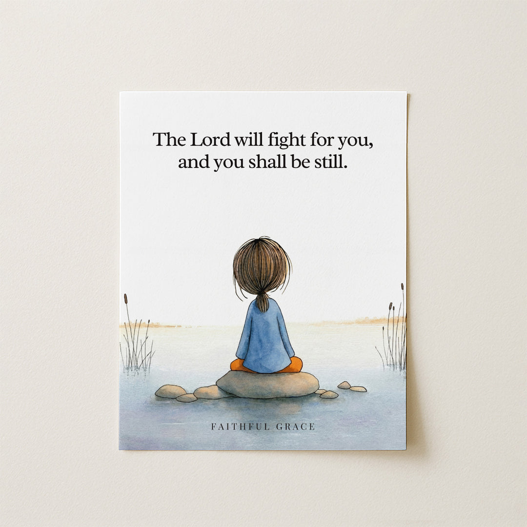 The Lord will fight for you.