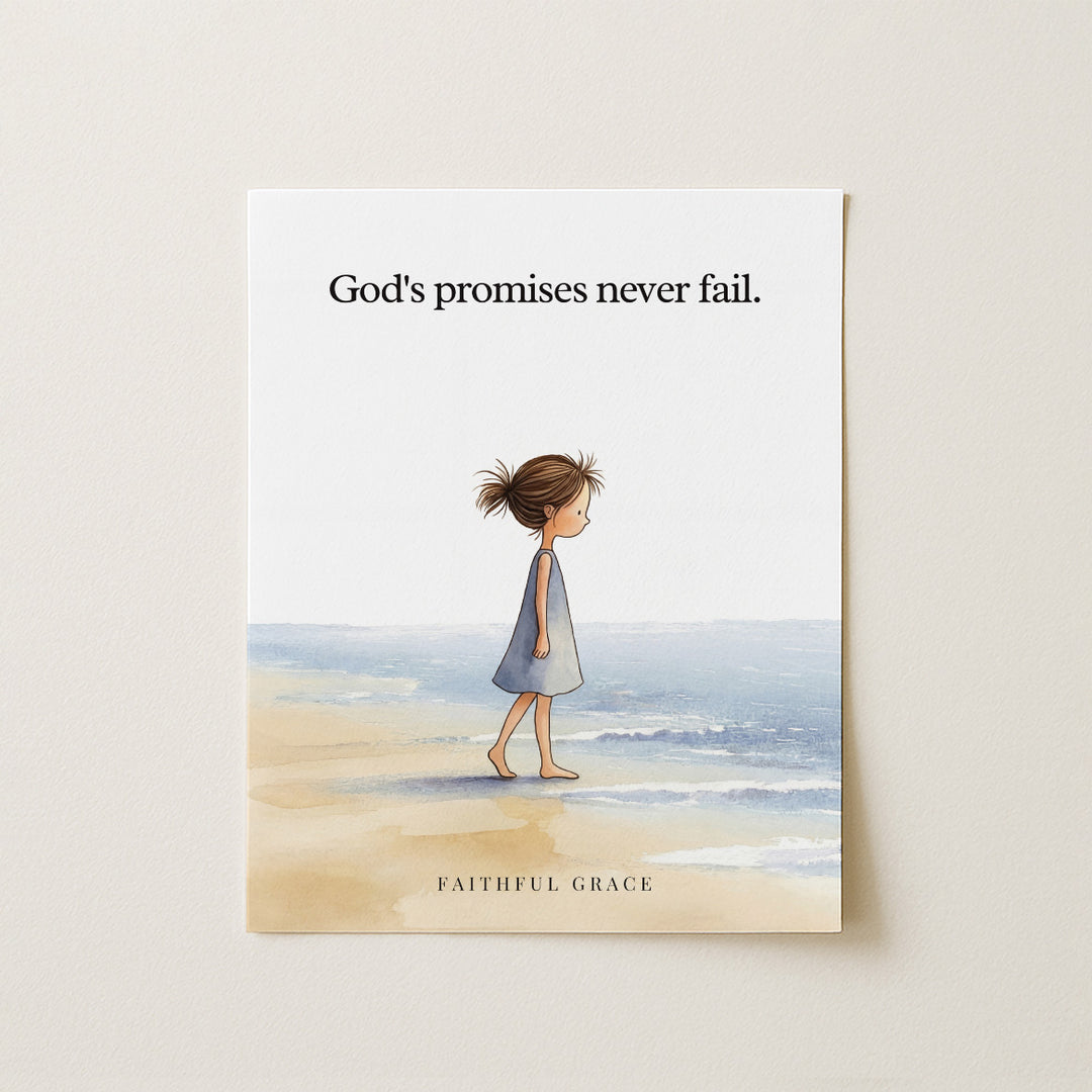 God's promises never fail.