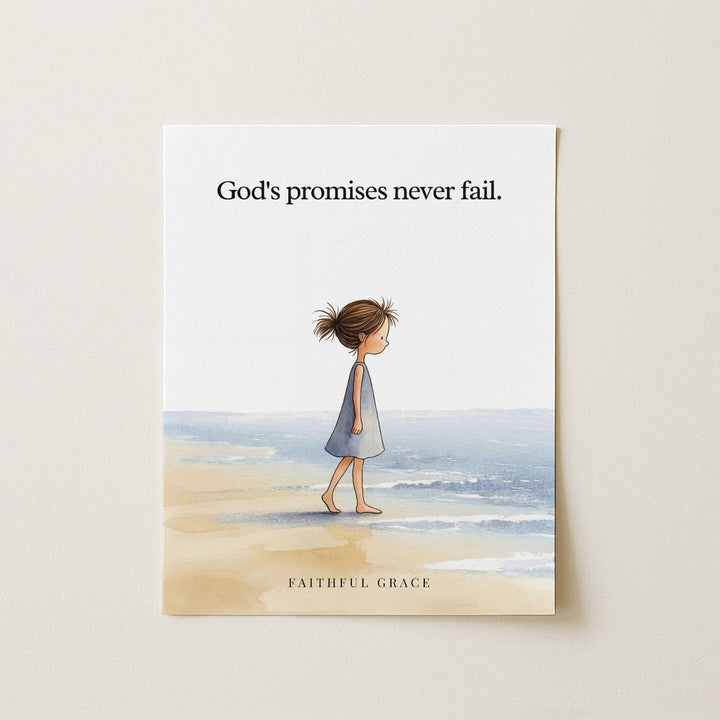 God's promises never fail.