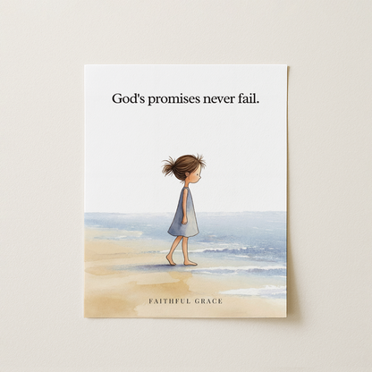 God's promises never fail.
