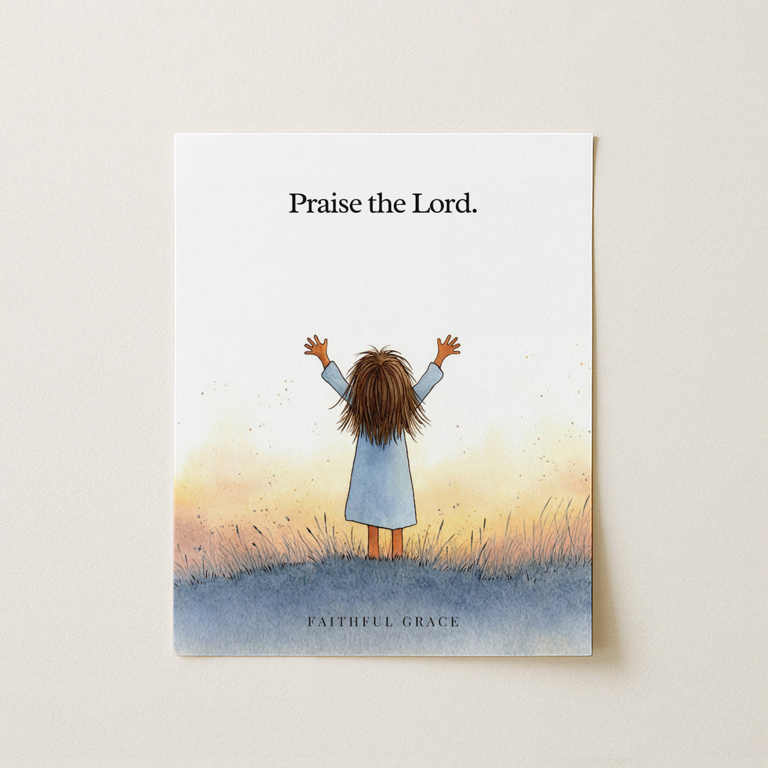 Praise the Lord.