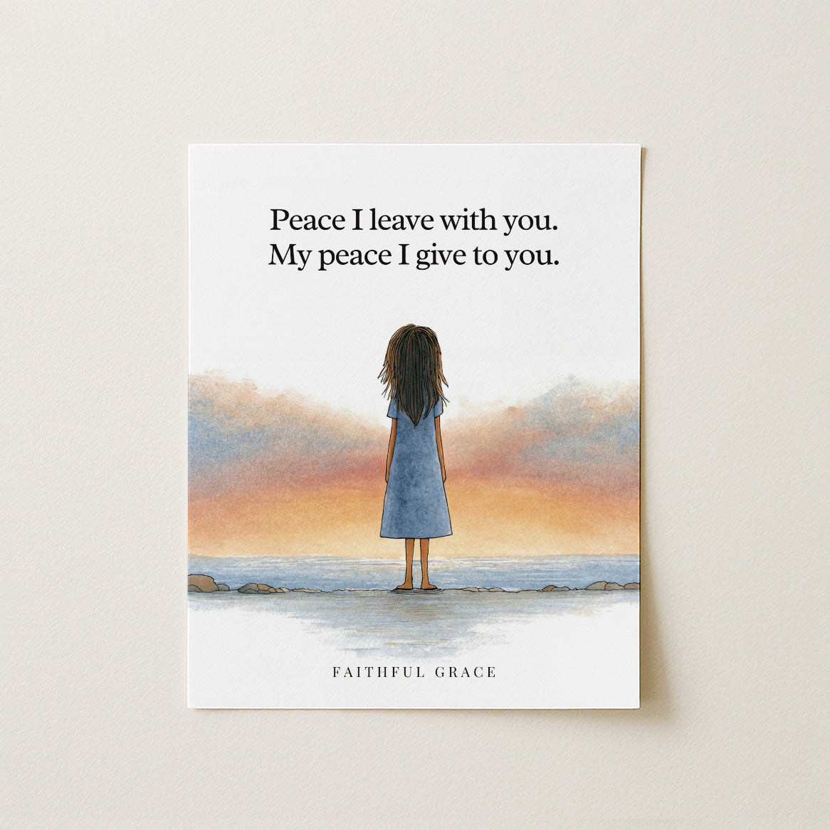 My peace I give you.