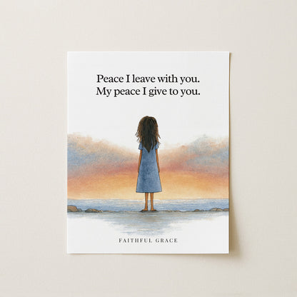 My peace I give you.