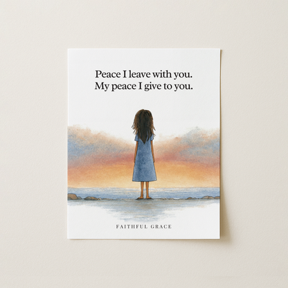 My peace I give you.