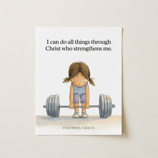 I can do all things.