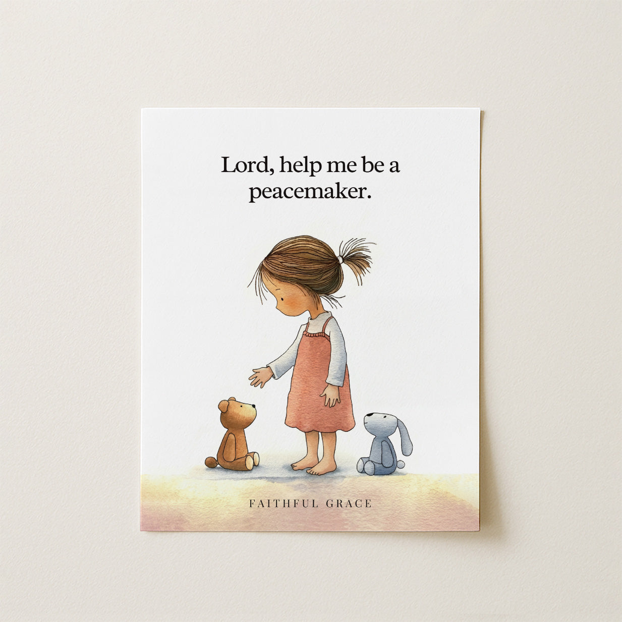 Help me be a peacemaker.