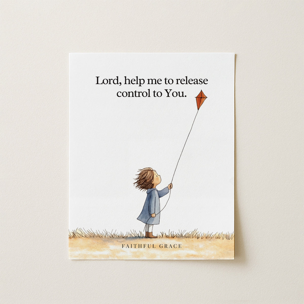 Help me to release control.