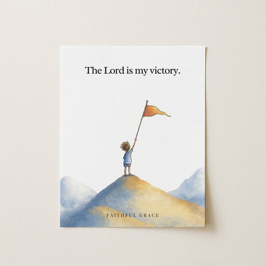 The Lord is my victory.