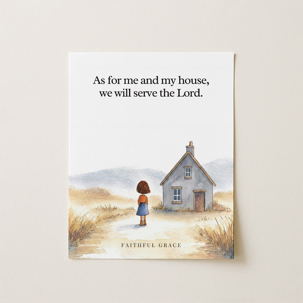 We will serve the Lord.
