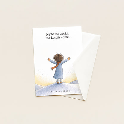 Joy to the world.